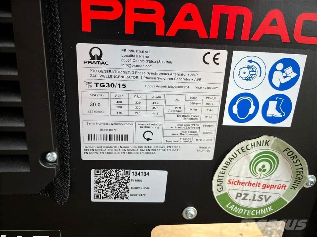 Pramac TG30/15 Citi ģeneratori