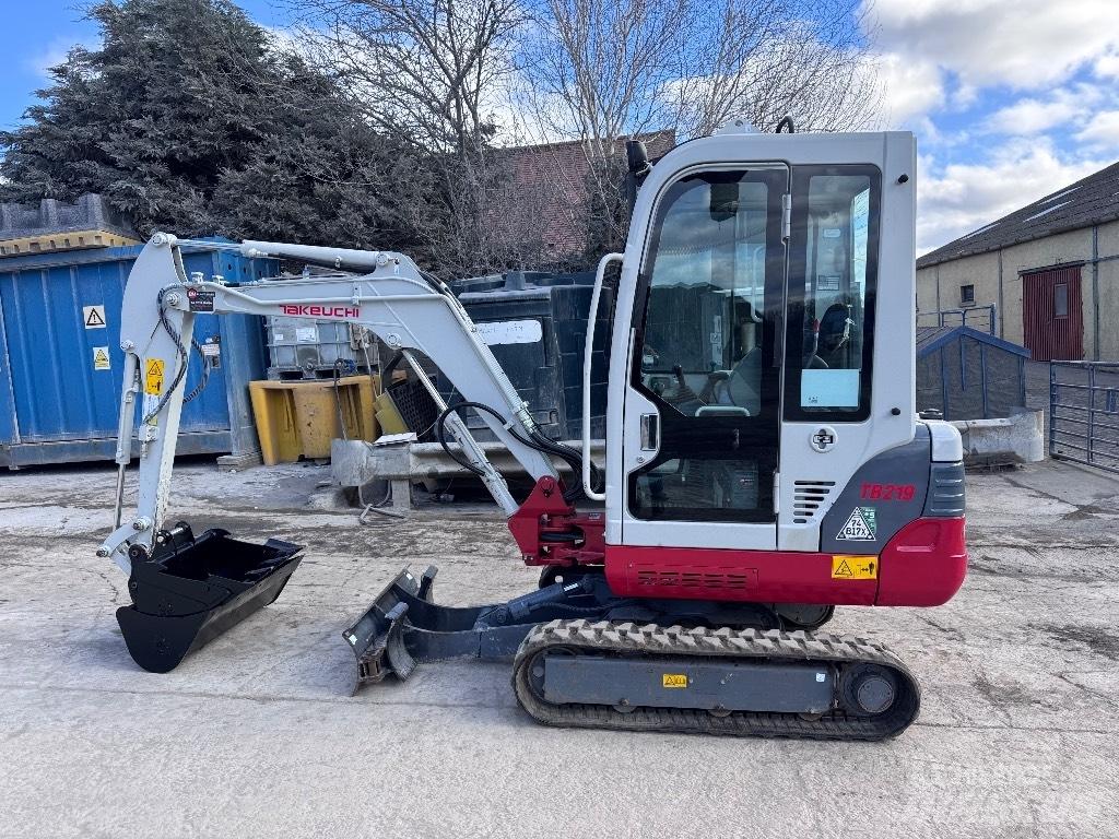 Takeuchi TB 219 Mini ekskavatori < 7 t