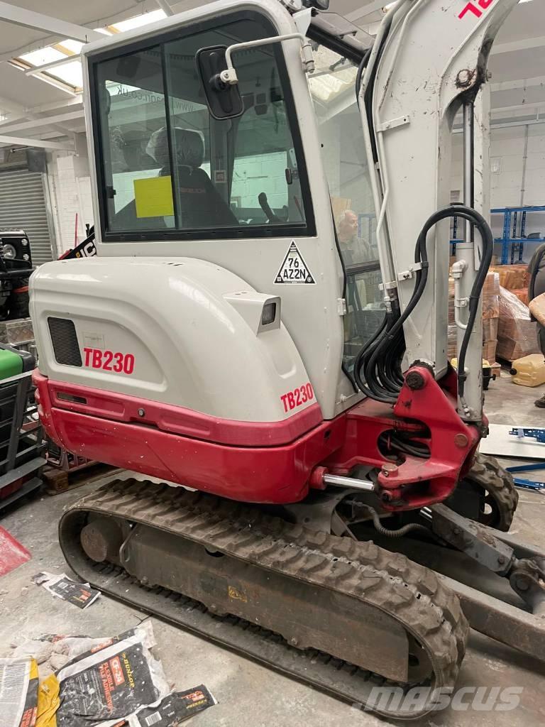 Takeuchi TB 230 Mini ekskavatori < 7 t