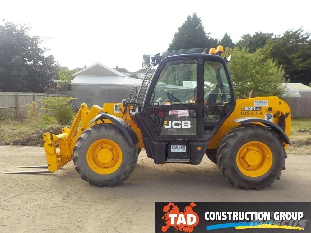 JCB 531-70 Teleskopiskie manipulatori