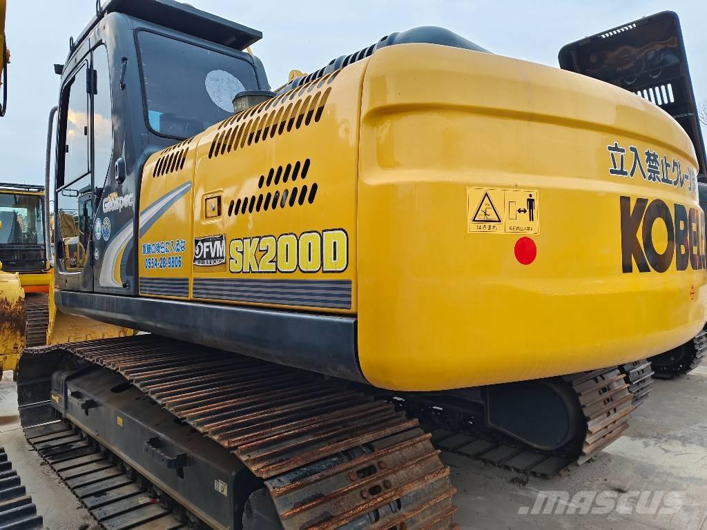 Kobelco SK 200 D Kāpurķēžu ekskavatori