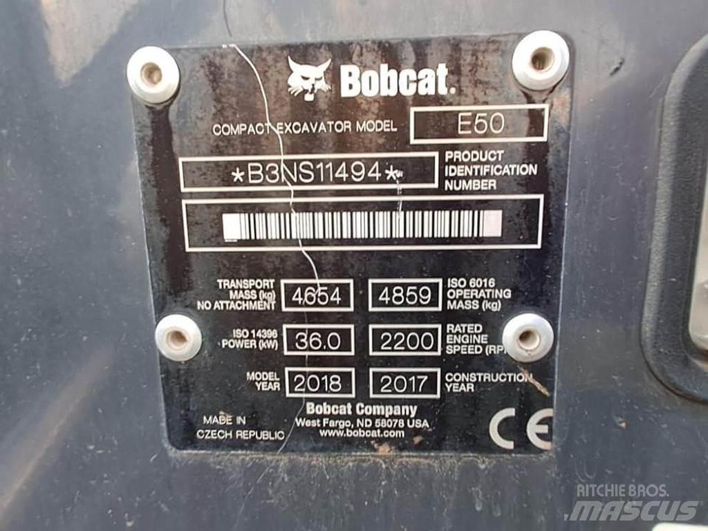 Bobcat E50 Mini ekskavatori < 7 t