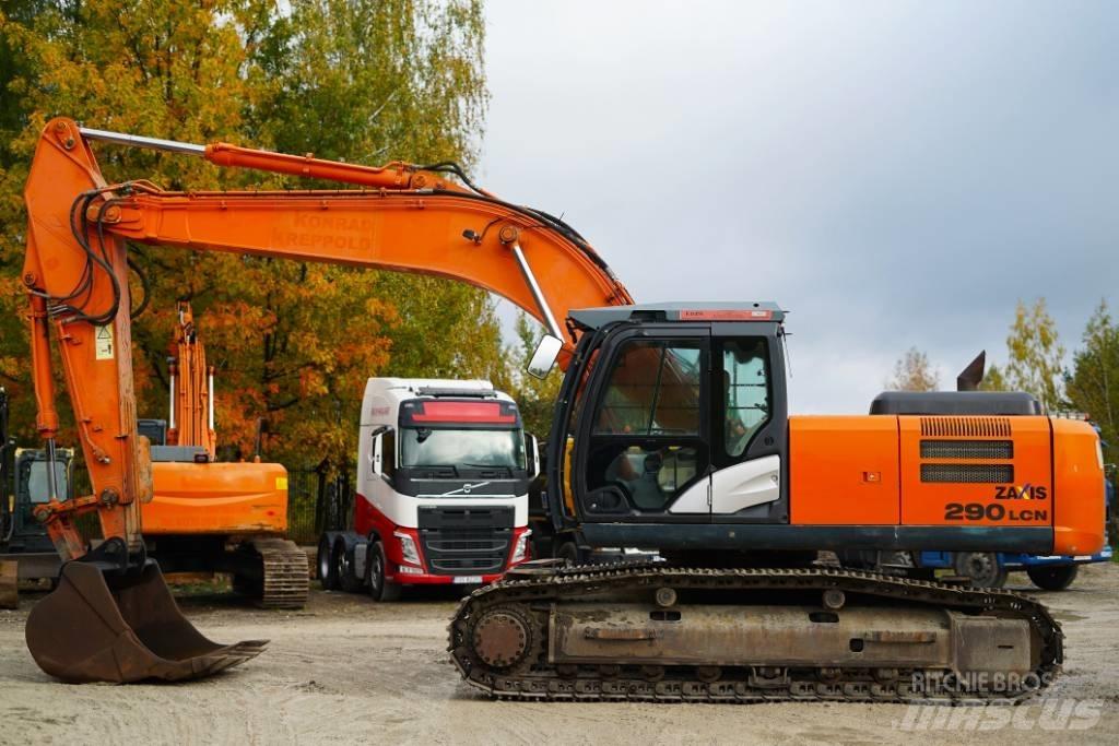 Hitachi ZX 290 Kāpurķēžu ekskavatori