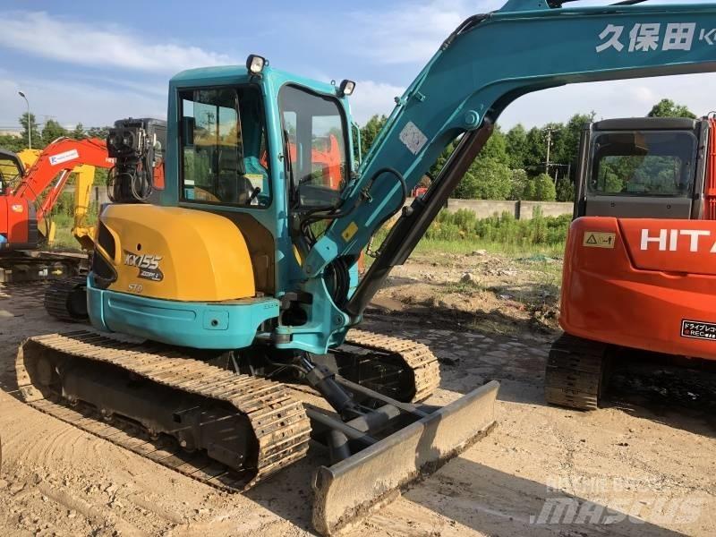 Kubota KX 155 Kāpurķēžu ekskavatori