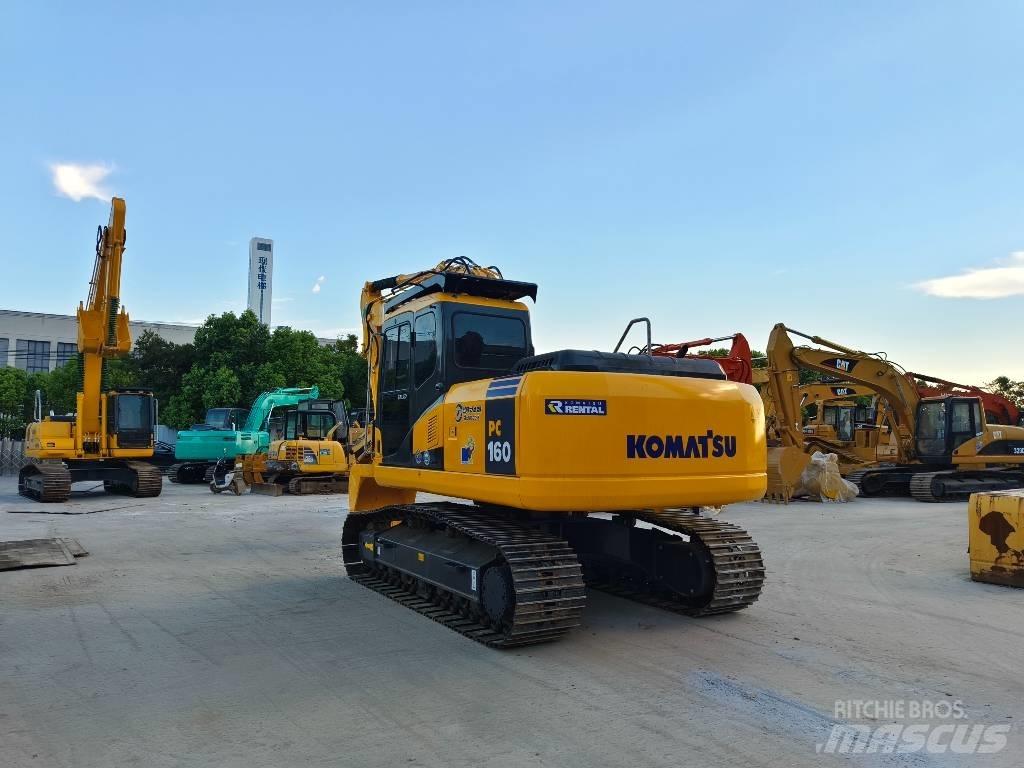 Komatsu PC 160-7 Kāpurķēžu ekskavatori