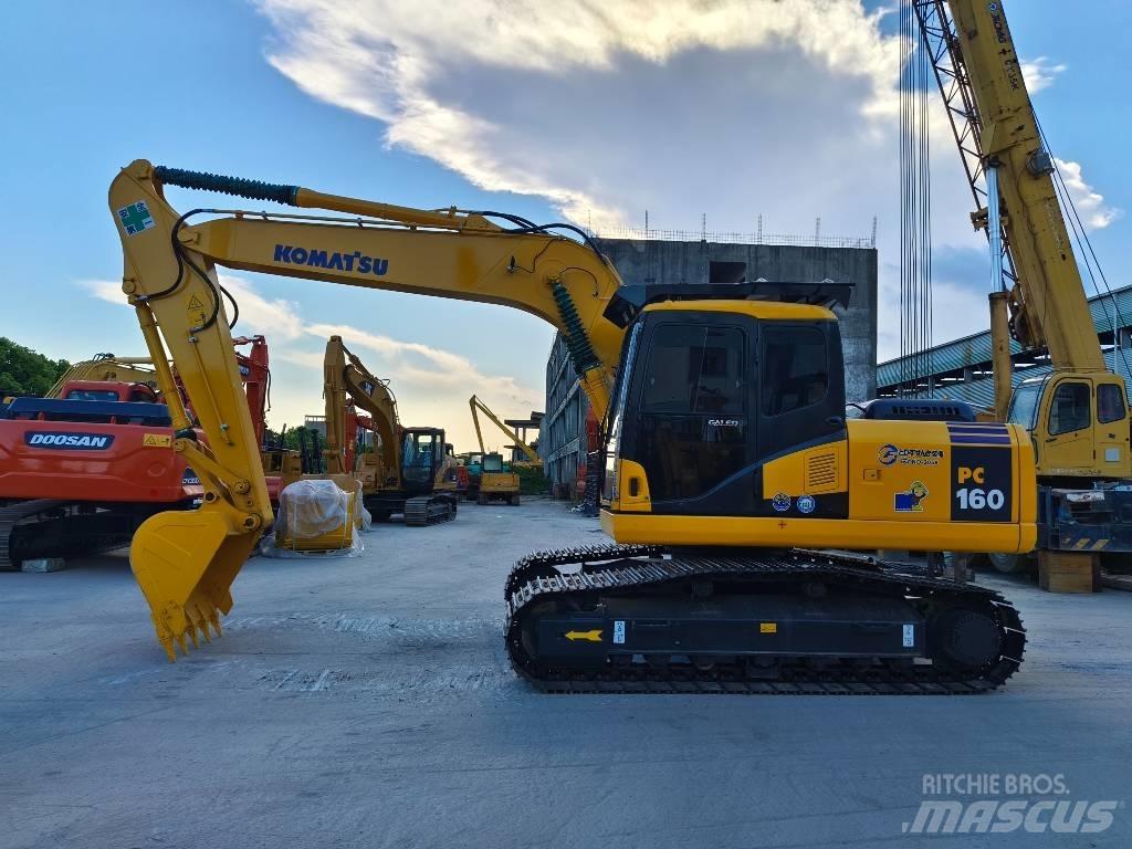 Komatsu PC 160-7 Kāpurķēžu ekskavatori