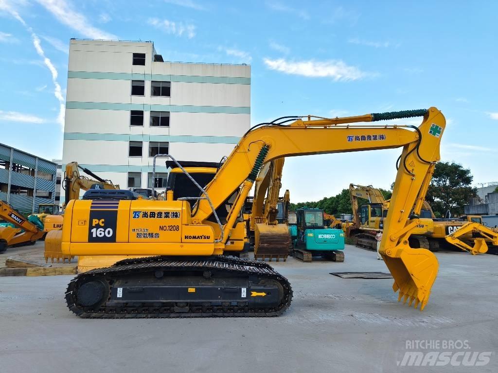Komatsu PC 160-7 Kāpurķēžu ekskavatori