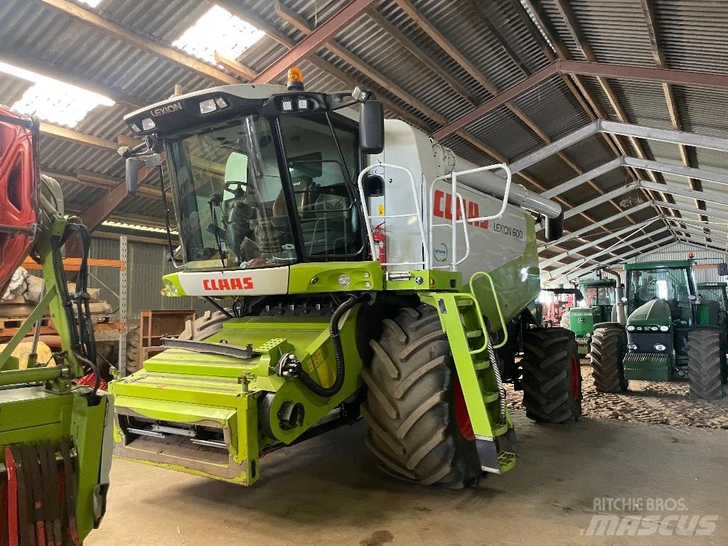 CLAAS Lexion 600 Ražas novākšanas kombaini