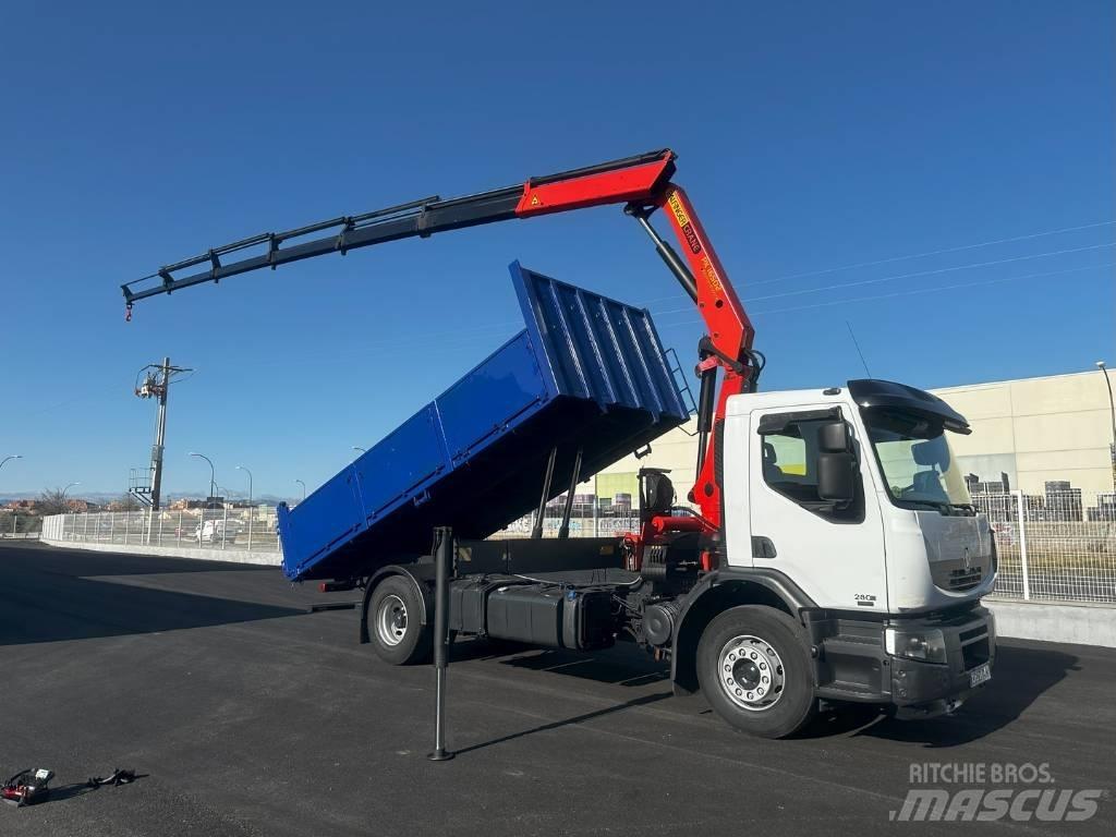 Renault 280 Smagās mašīnas ar celtni