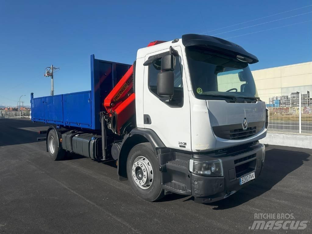 Renault 280 Smagās mašīnas ar celtni