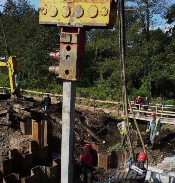 PVE 120T40 Pāļu dzīšanas iekārtu aprīkojums un rezerves daļas