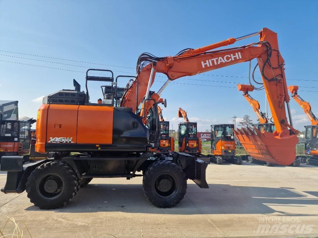 Hitachi ZX 145 W-6 Ekskavatori uz riteņiem