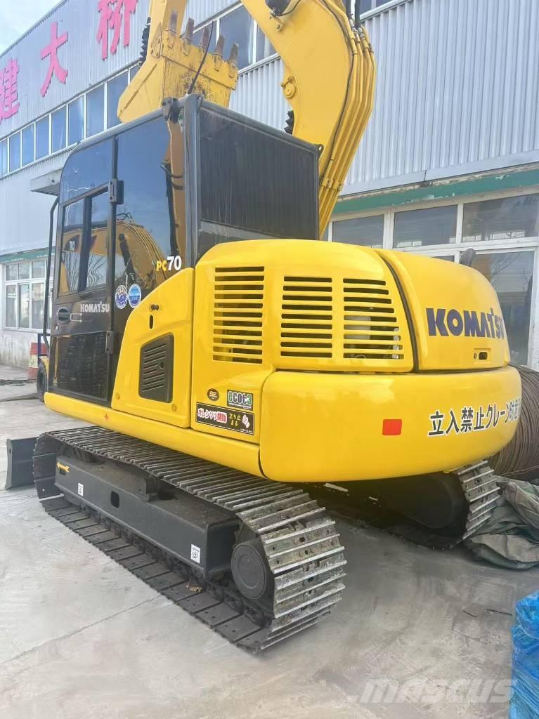 Komatsu PC 70 Kāpurķēžu ekskavatori