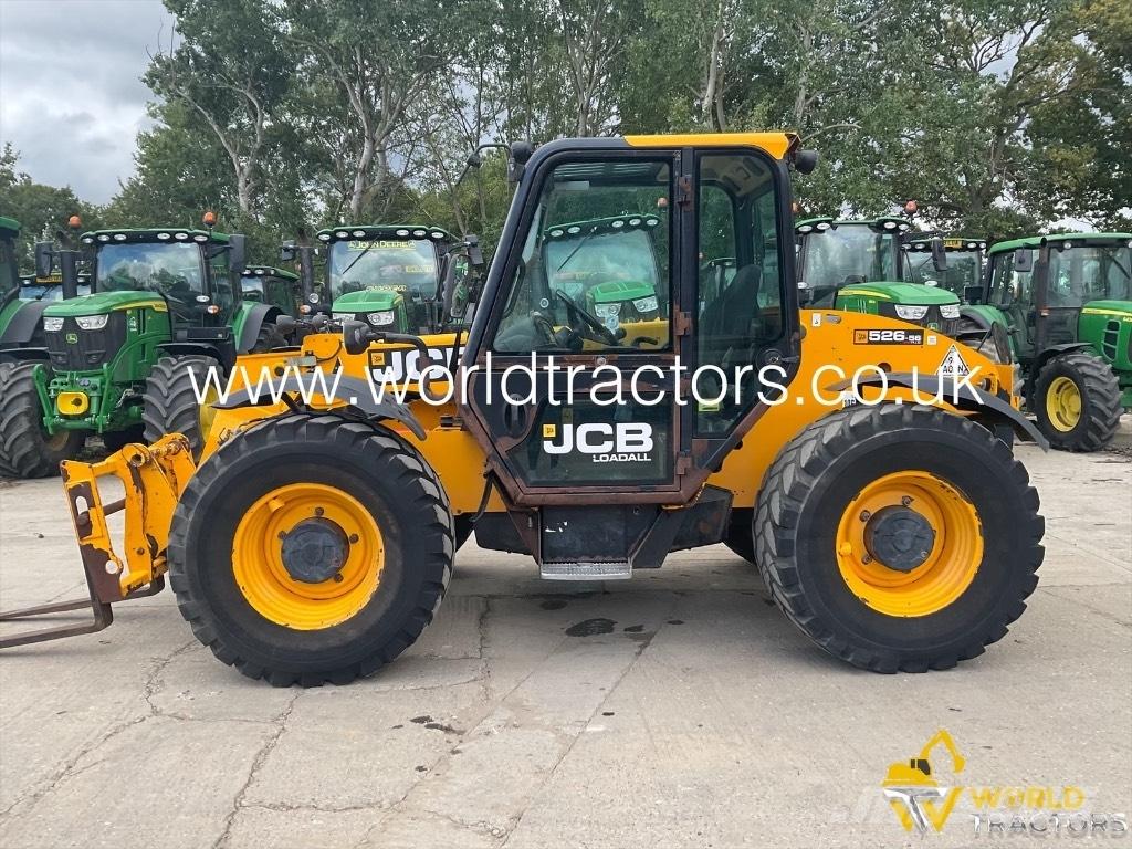 JCB 526-56 Agri Lauksaimniecības pacēlāji