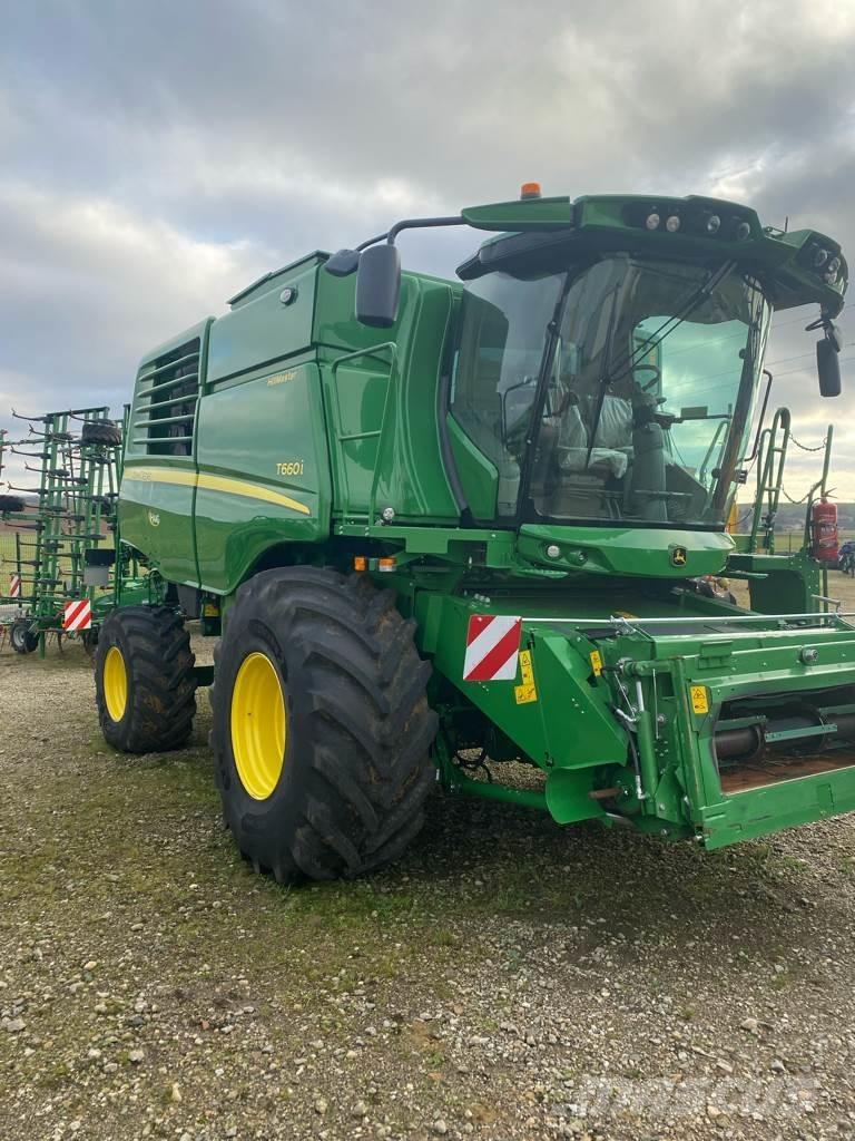 John Deere T 660 I Ražas novākšanas kombaini