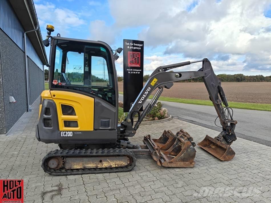 Volvo EC 20 D Mini ekskavatori < 7 t