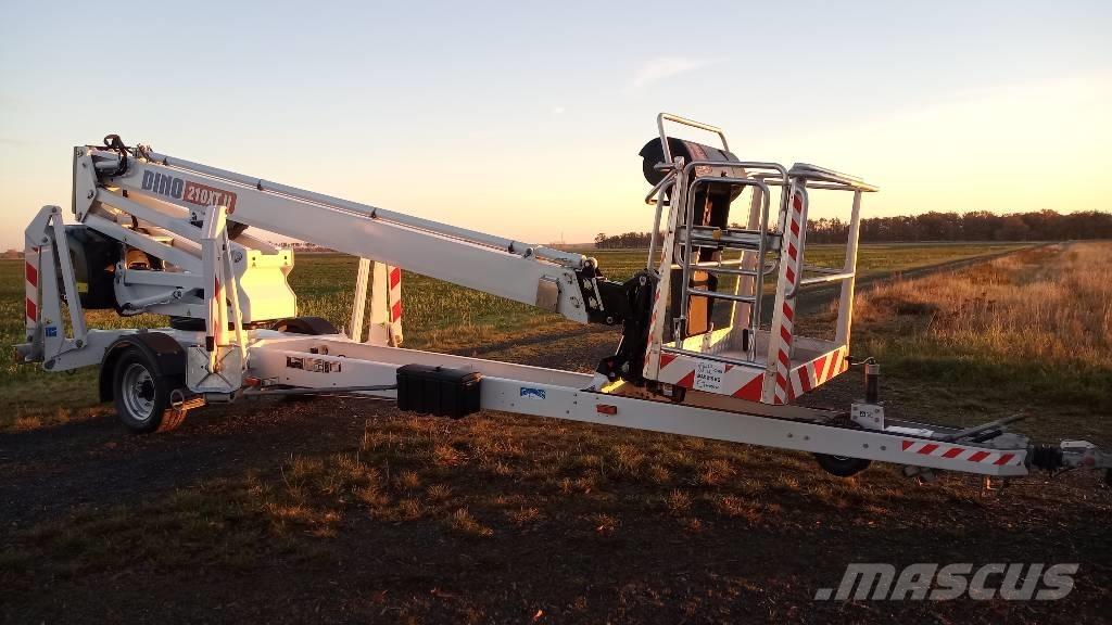 Dino 210 XT Pacēlājplatformas - piekabes