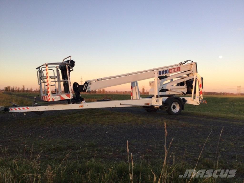 Dino 210 XT Pacēlājplatformas - piekabes