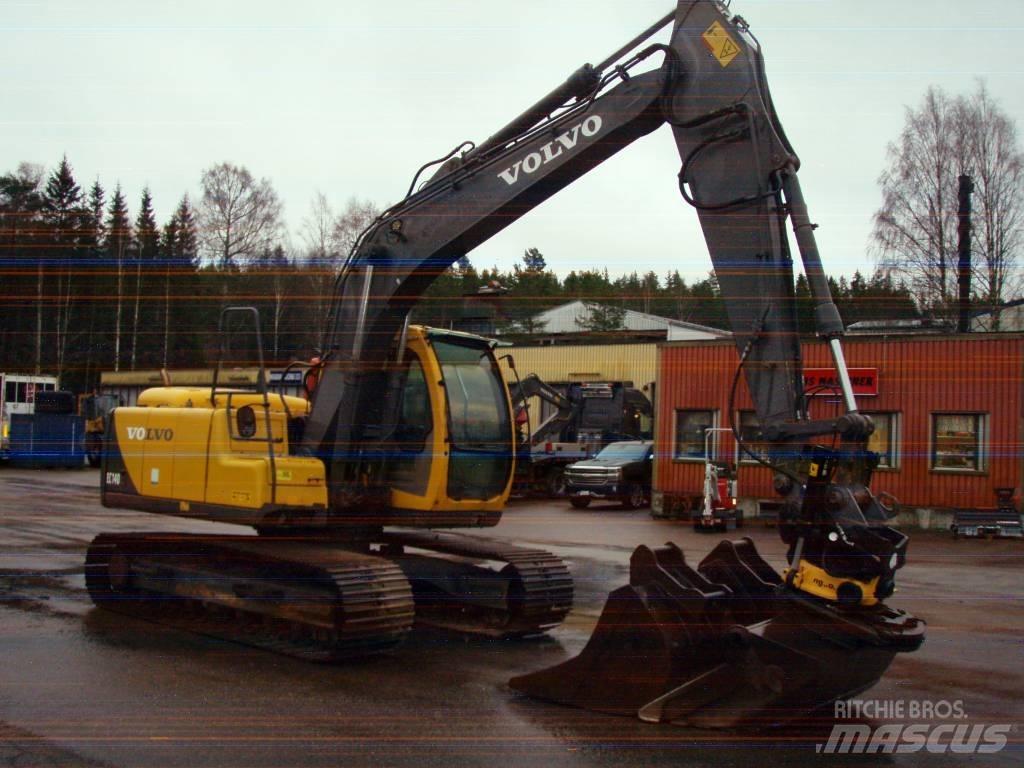 Volvo EC 140 LC Kāpurķēžu ekskavatori