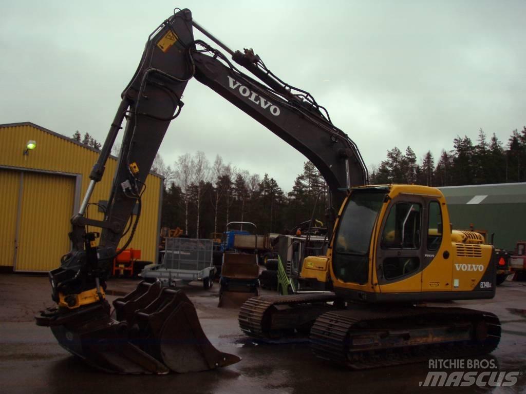 Volvo EC 140 LC Kāpurķēžu ekskavatori