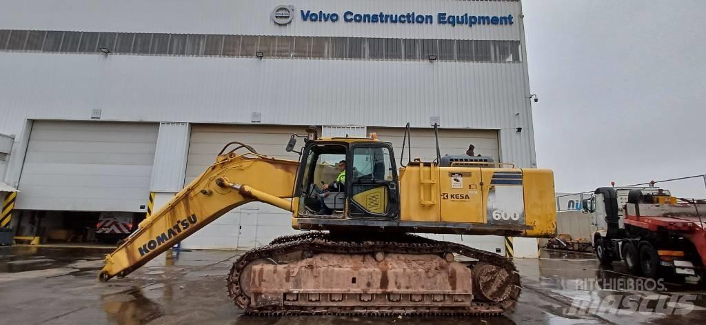 Komatsu PC 600 LC-8 Kāpurķēžu ekskavatori