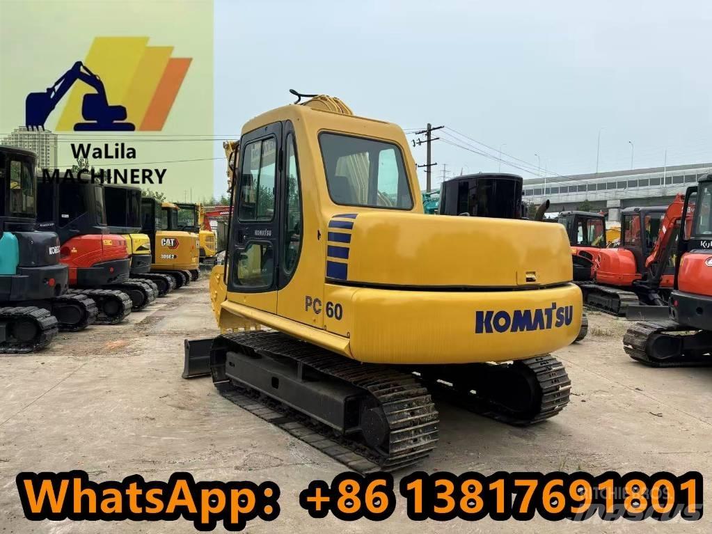 Komatsu PC 60 LC-7 Kāpurķēžu ekskavatori