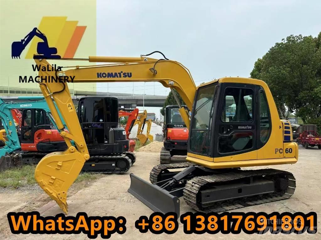 Komatsu PC 60 LC-7 Kāpurķēžu ekskavatori