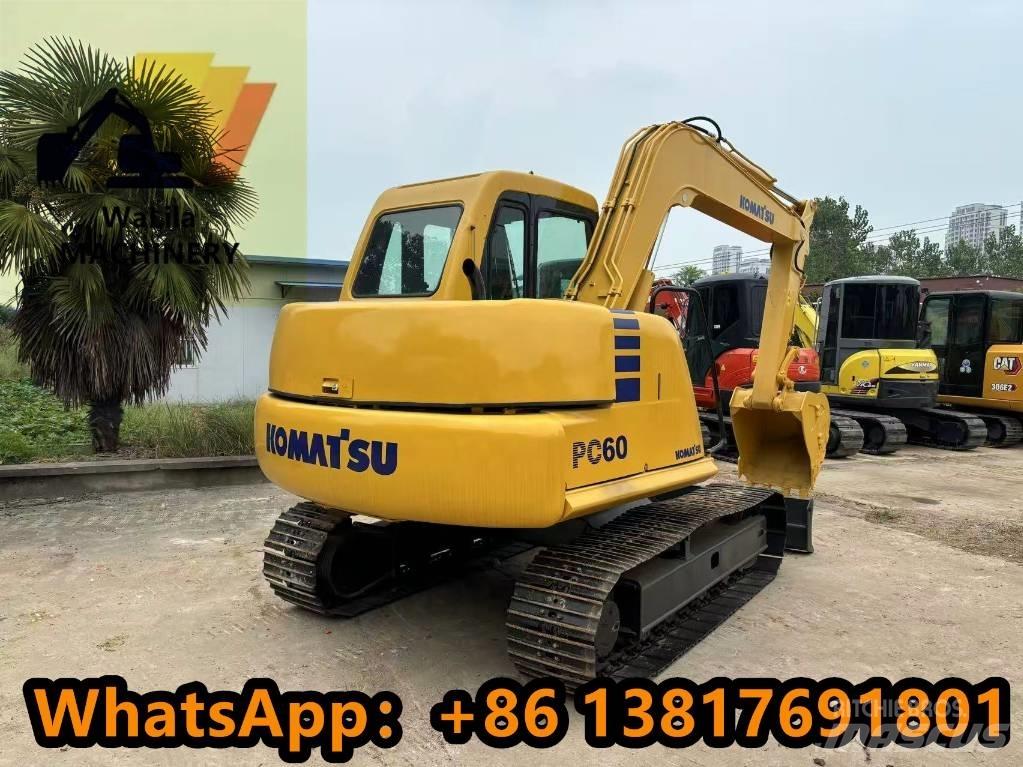 Komatsu PC 60 LC-7 Kāpurķēžu ekskavatori