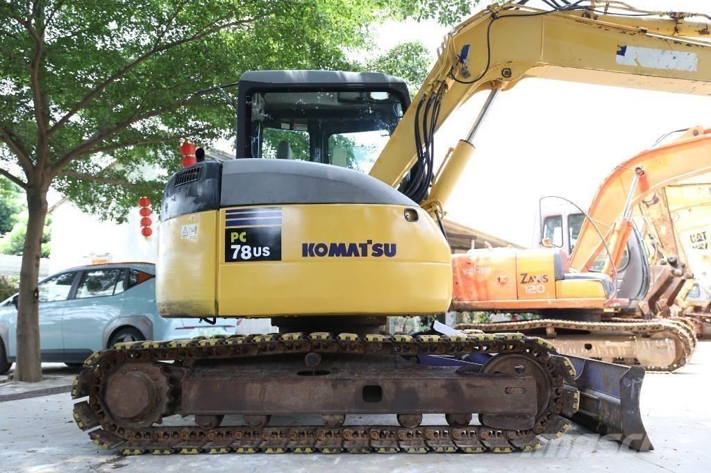 Komatsu PC 78 US-6 Kāpurķēžu ekskavatori