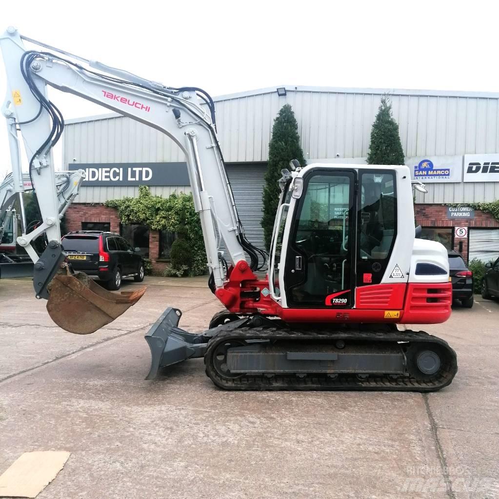 Takeuchi TB290 Vidēja lieluma ekskavatori 7 t - 12 t