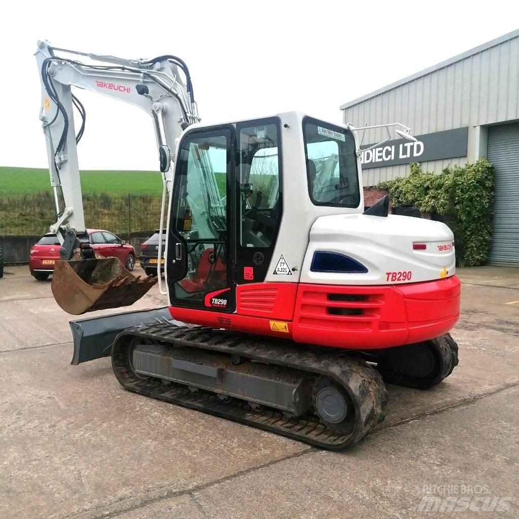 Takeuchi TB290 Vidēja lieluma ekskavatori 7 t - 12 t
