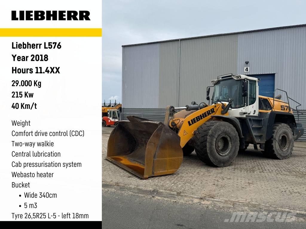Liebherr L576 Iekrāvēji uz riteņiem