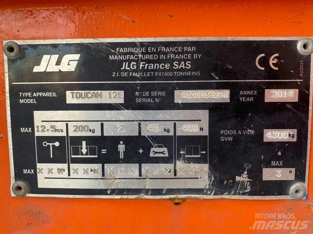 JLG Toucan 12 E Strēles pacēlāji