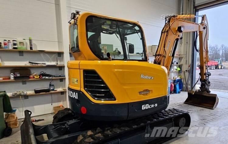 Hyundai R60CR-9 Mini ekskavatori < 7 t
