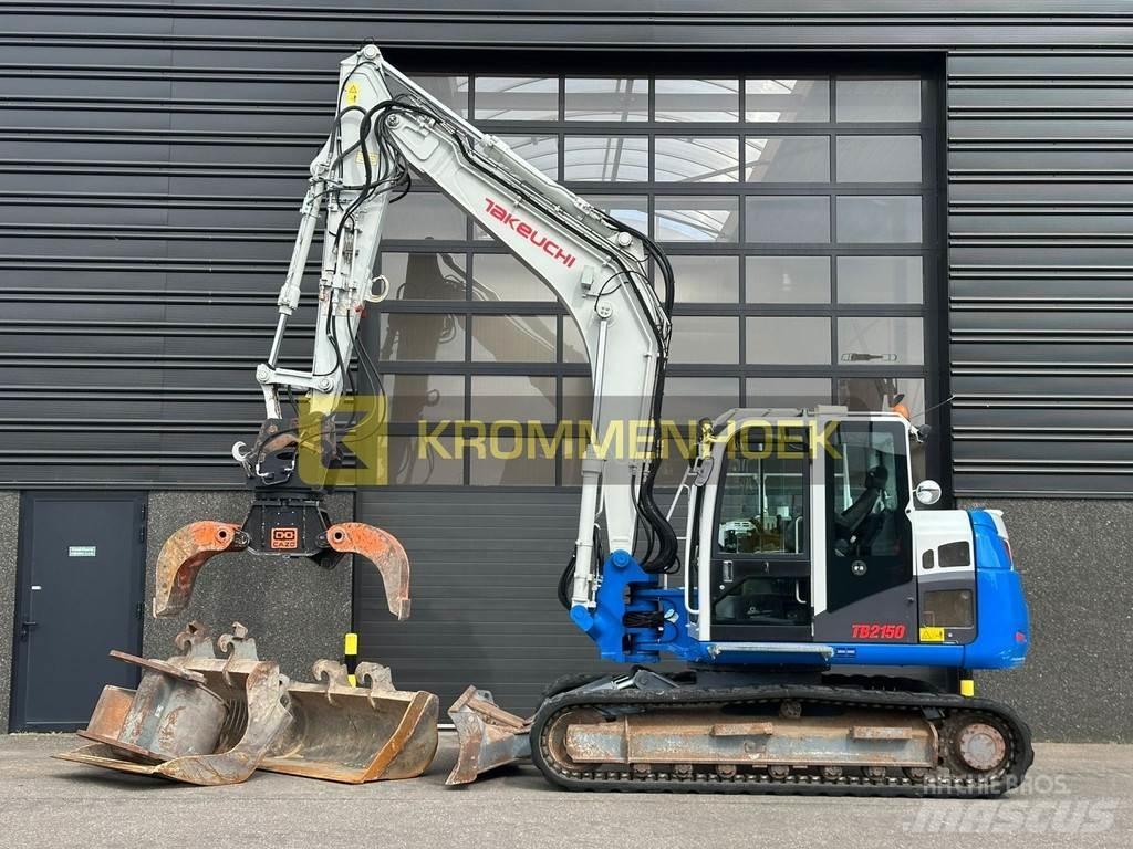 Takeuchi TB 2150 Kāpurķēžu ekskavatori