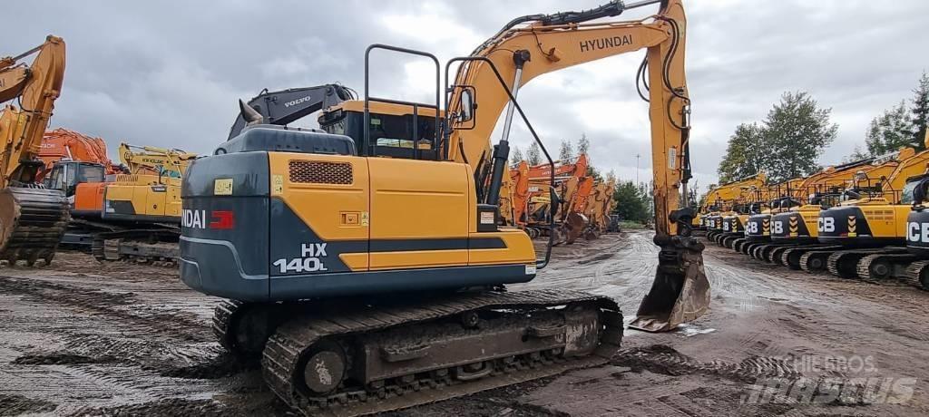 Hyundai HX 140 L Kāpurķēžu ekskavatori