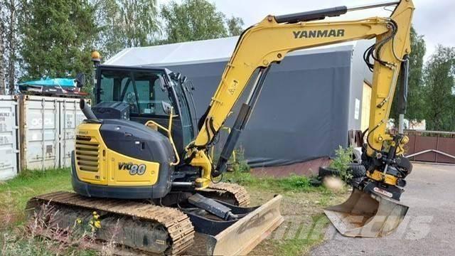 Yanmar Vio 80-1A Vidēja lieluma ekskavatori 7 t - 12 t