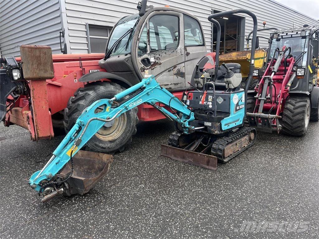 Kobelco SK10SR-2 Ekskavatori uz riteņiem