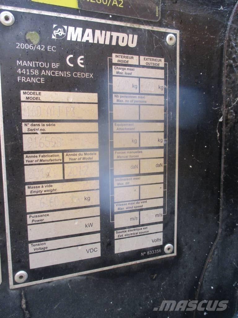 Manitou 160 ATJ Strēles pacēlāji