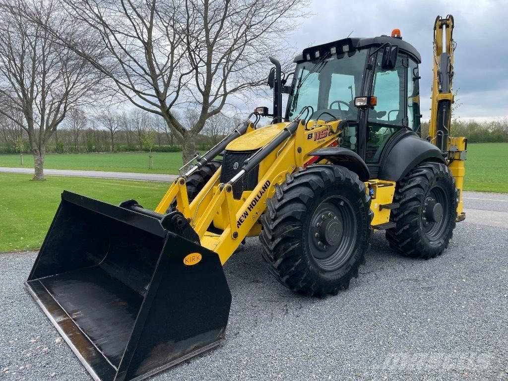 New Holland B115C Ekskavatori-iekrāvēji