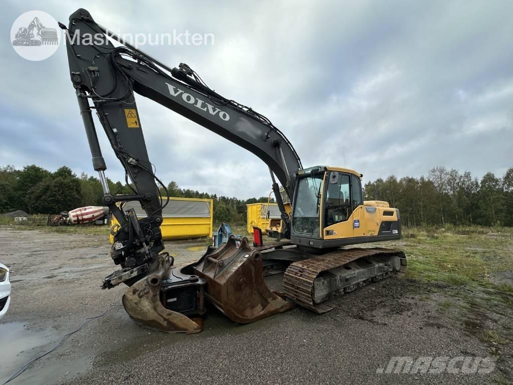 Volvo EC 220 DL Kāpurķēžu ekskavatori