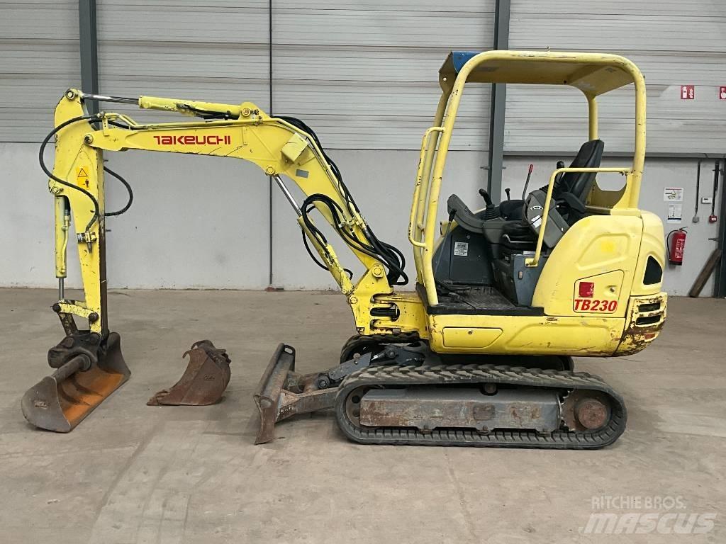 Takeuchi TB 230 Mini ekskavatori < 7 t