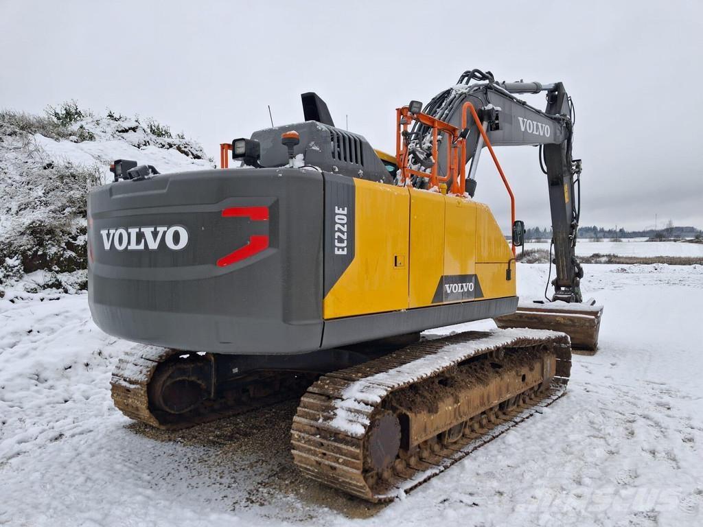 Volvo EC220E Kāpurķēžu ekskavatori