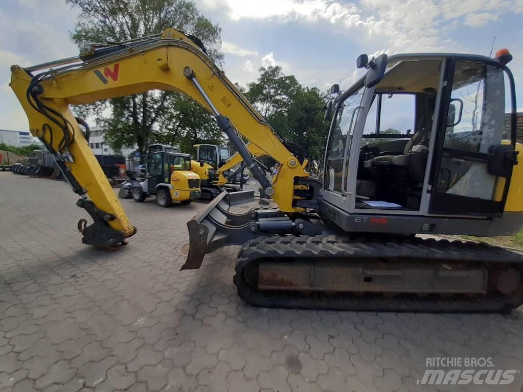 Wacker Neuson ET145 Kāpurķēžu ekskavatori