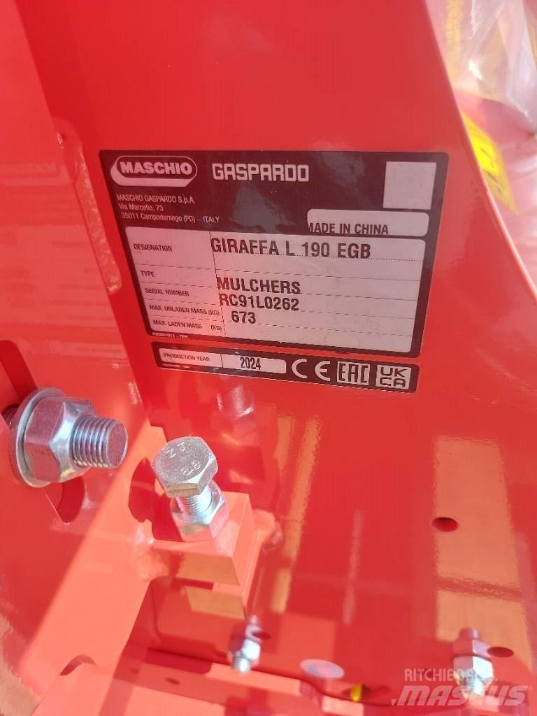 Maschio giraffa 190 Pļaujmašīnas/pašgājēji
