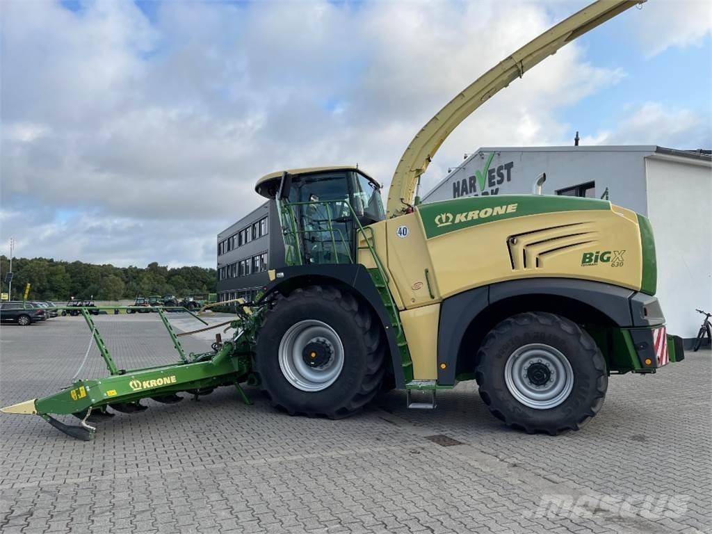 Krone BIG X 630 Zāles smalcinātāji
