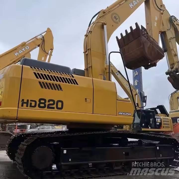 Kato HD820 Kāpurķēžu ekskavatori