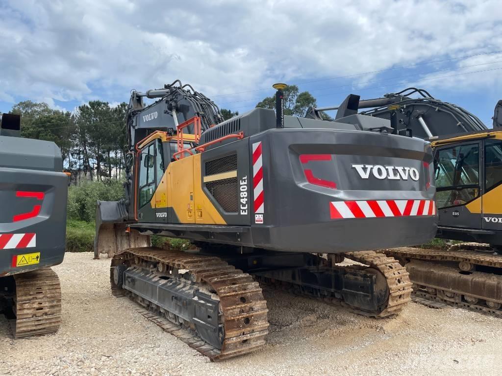Volvo EC 480 E L Kāpurķēžu ekskavatori