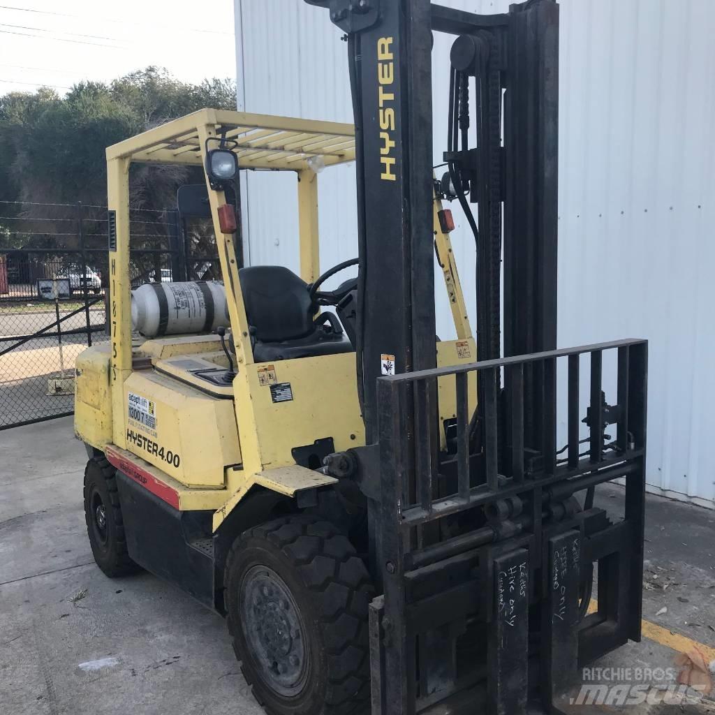Hyster H4.00DX LPG tehnika