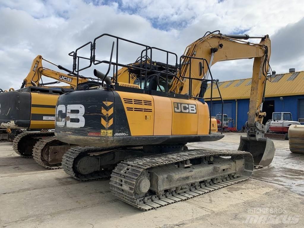 JCB JS220LC Kāpurķēžu ekskavatori